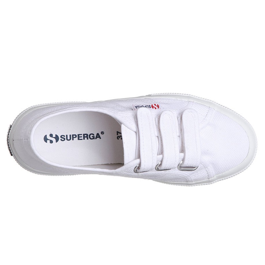 superga velcro leather