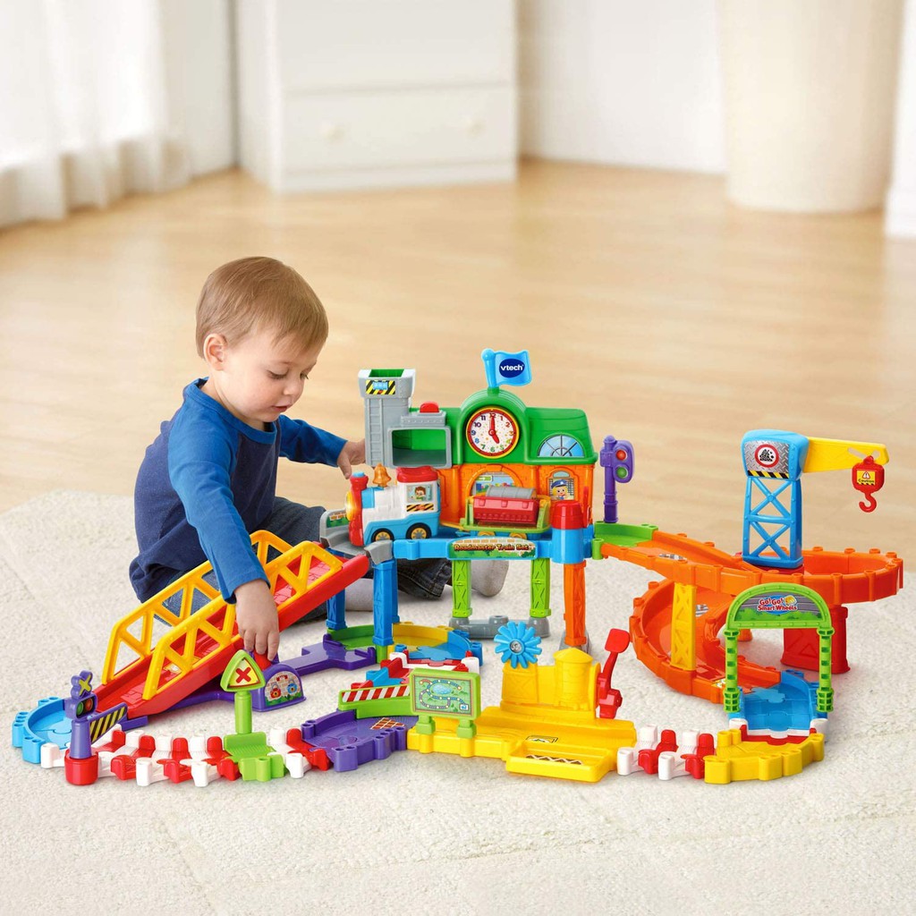 vtech go go smart wheels train set