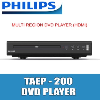PHILIPS TAEP-200 Multi-Region DVD Player  DivX Ultra. USB 2.0