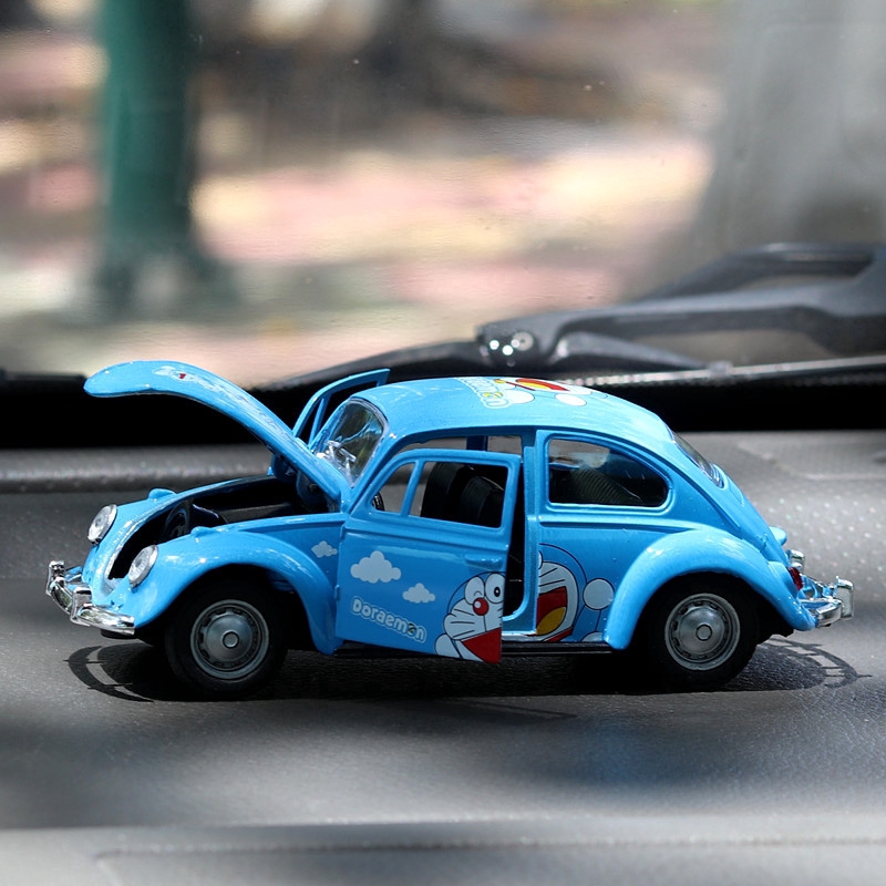 Volkswagen Beetle Car Model Car Jewelry Decoration Cartoon Cute