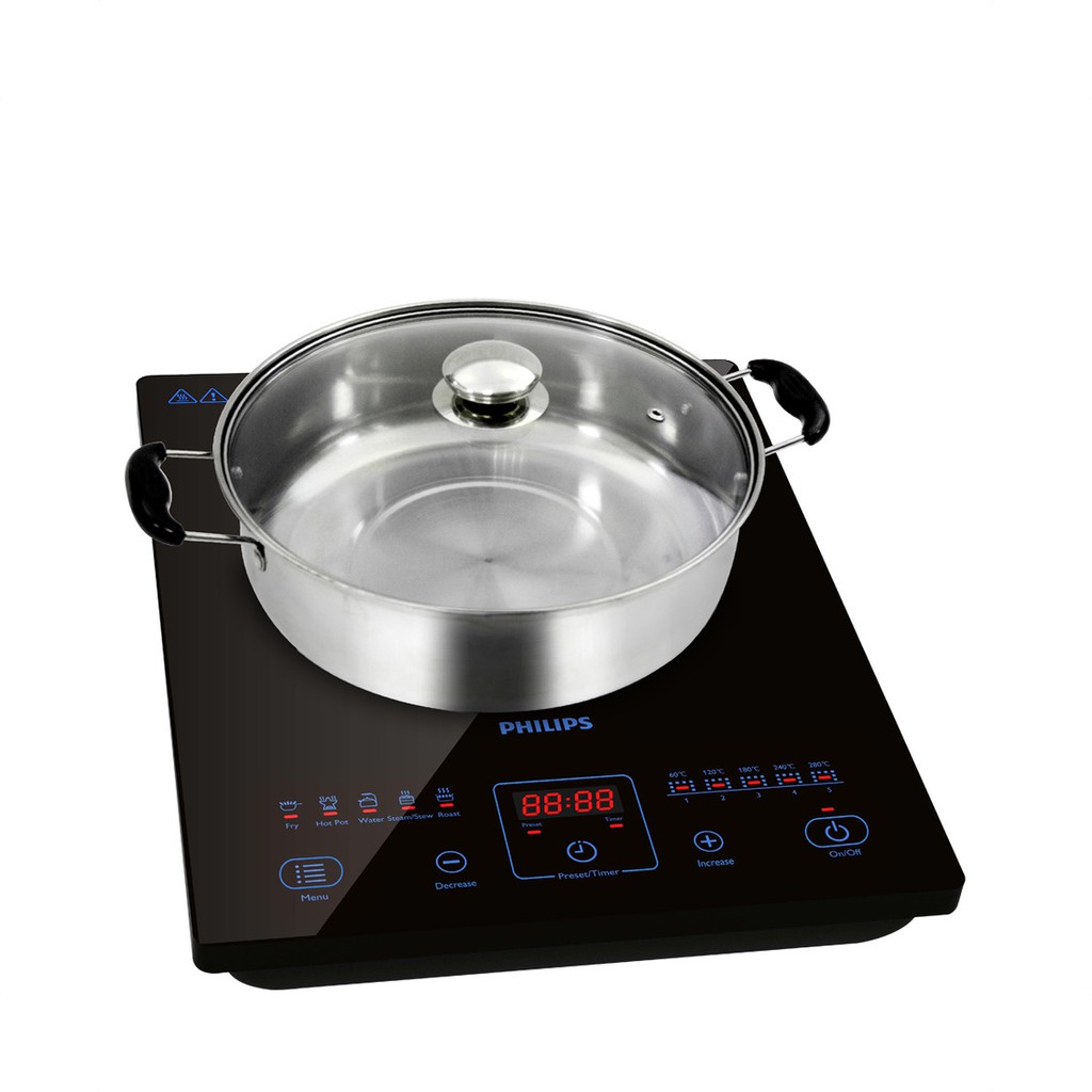 Philips Daily Collection Induction Cooker 2100W HD4911/62 Shopee