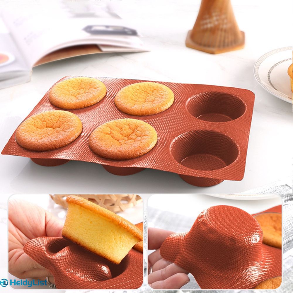 Food Grade Silicone Glass Fiber Cake Mold Muffin Cake Cup Silicone