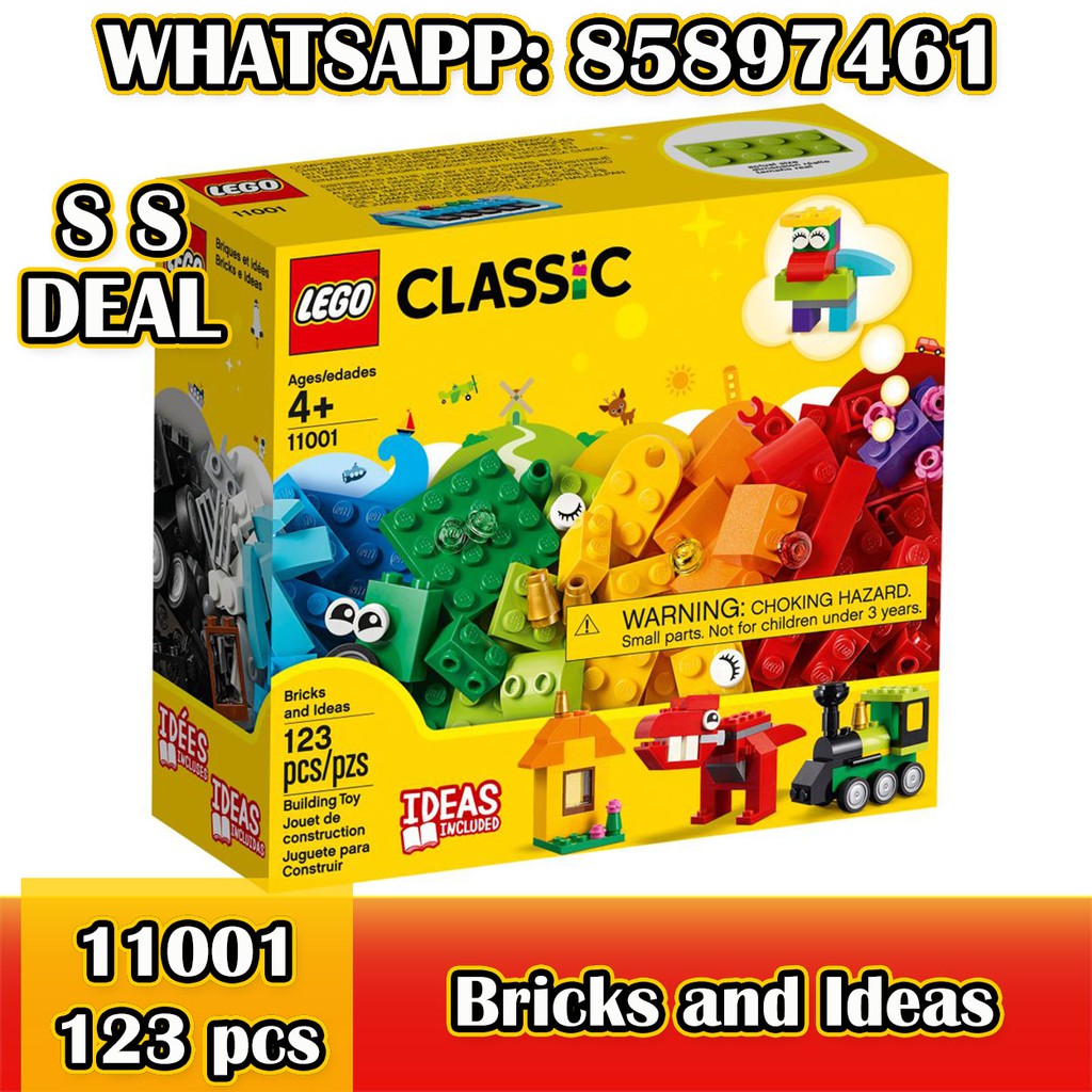 lego classic bricks and ideas 11001