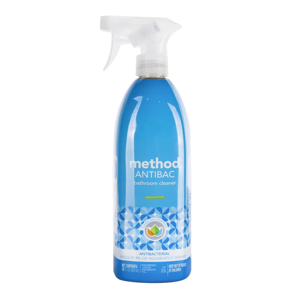 Method antibac bathroom cleaner spearmint 828ml Shopee Singapore