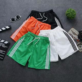 Image of Men's New Striped Shorts Quick-dry Summer Beach Shorts