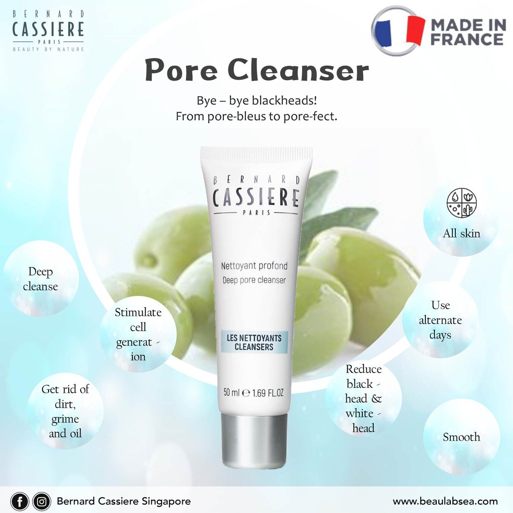 bernard cassiere deep pore cleanser