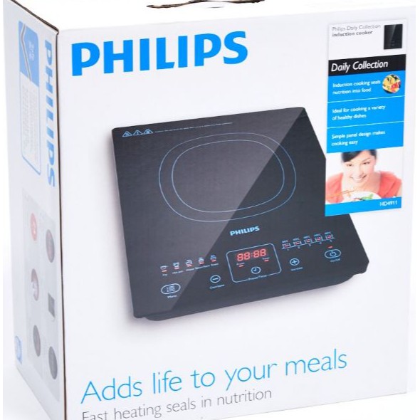 Philips 2100W Sensor Touch Induction Cooker HD4911 Shopee Singapore