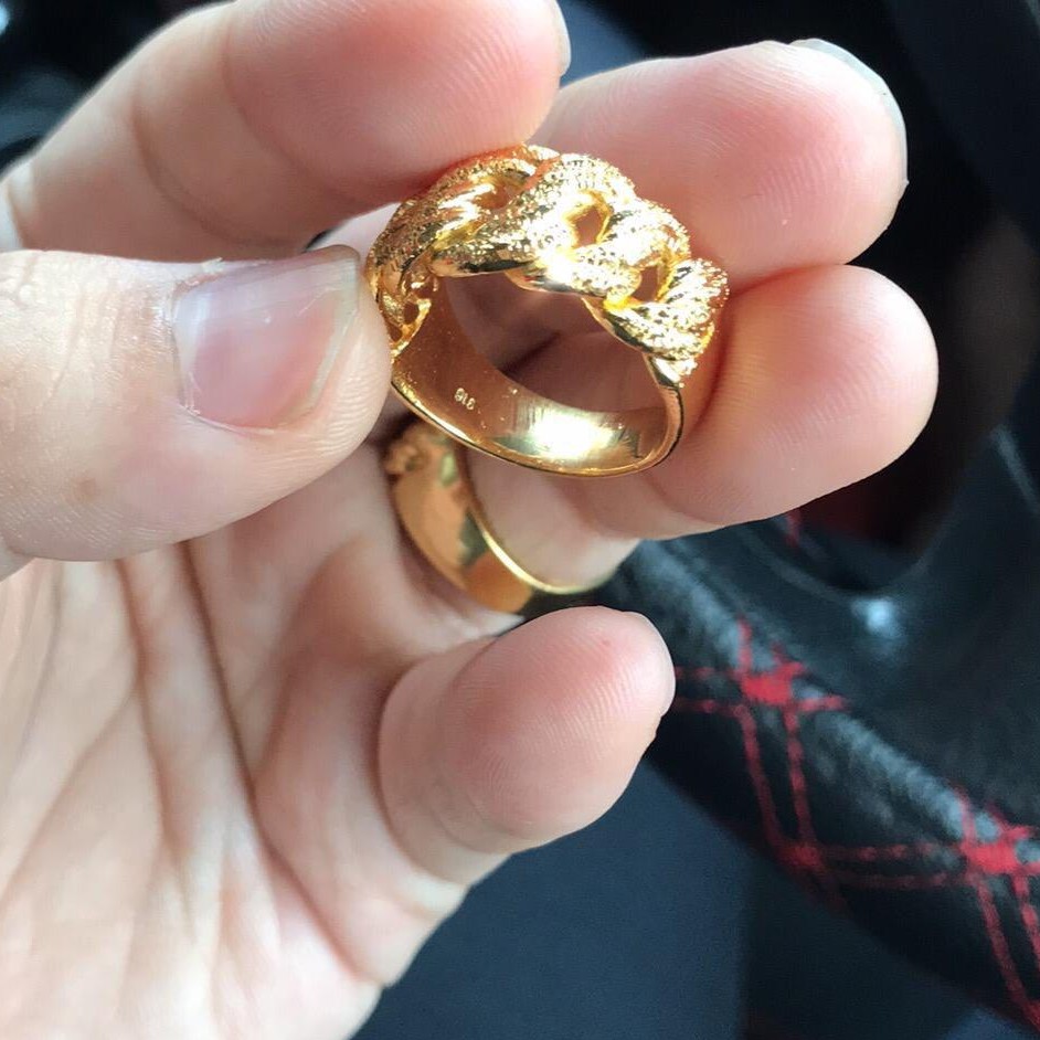 Korean Gold Coco Ring Cop 916 Shopee Singapore