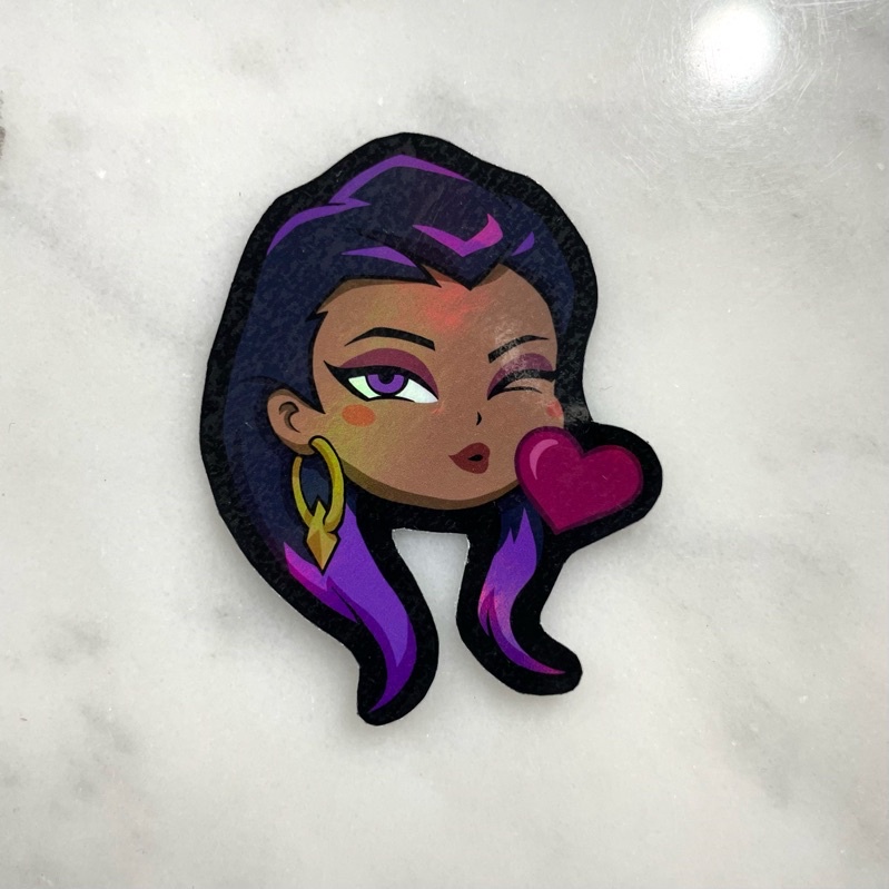 Valorant Spray Hologram Sticker With Love Reyna Shopee Singapore 