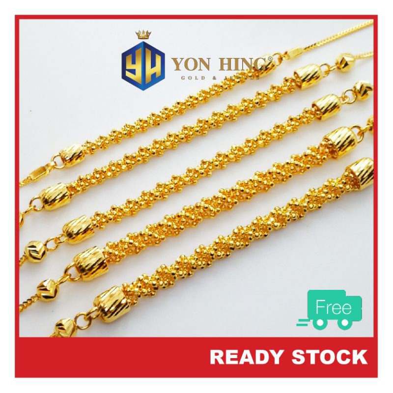 Gold Corn Hand Chain 916 Shopee Singapore