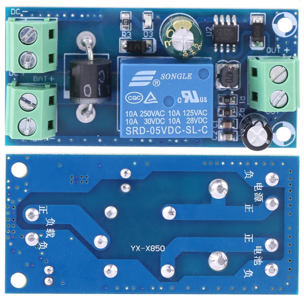 5V48V 10A Backup Battery Switch Automatic Switch Module Emergency