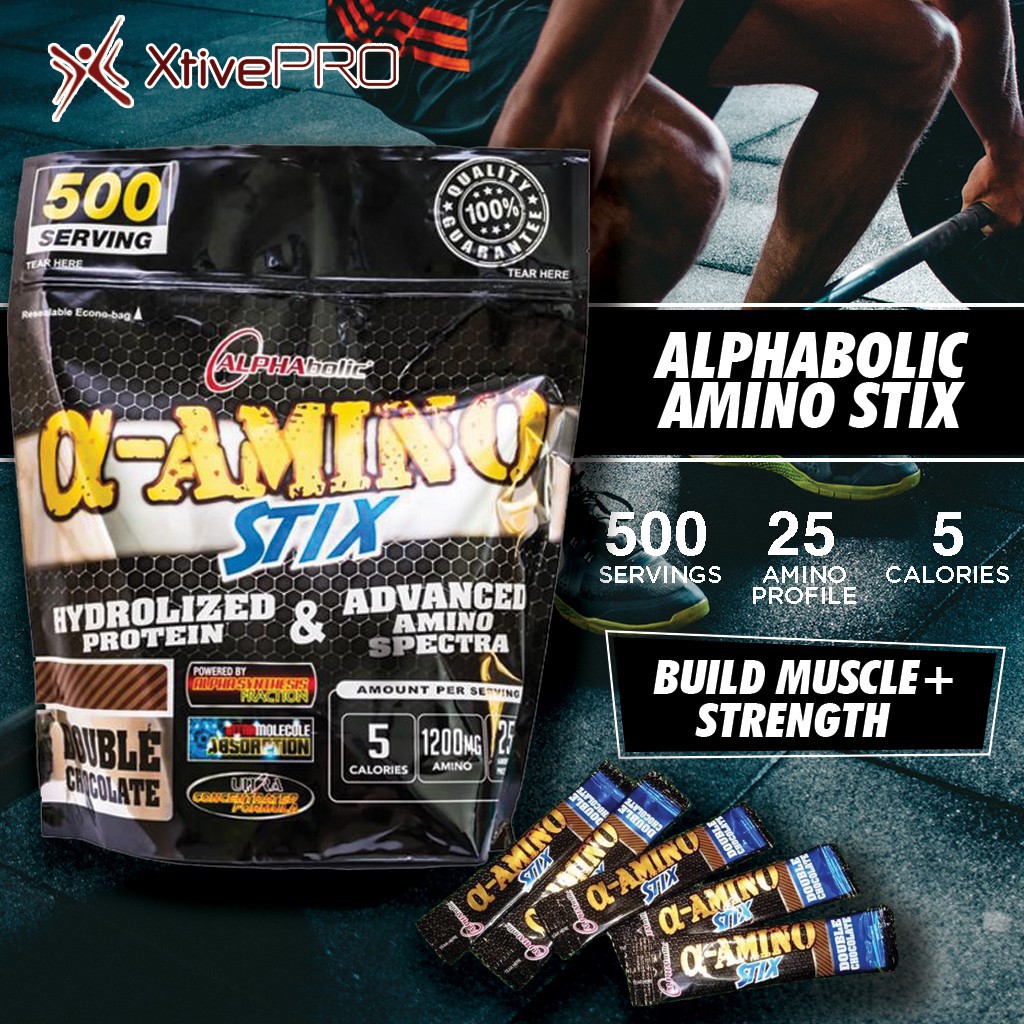Promotion Alphabolic Amino Stix 500 Serving 250 Stix Recovery Shopee Singapore
