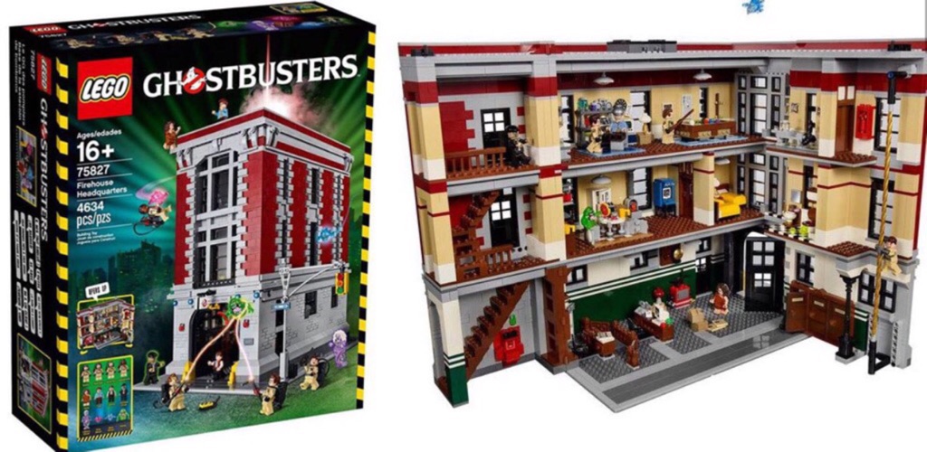 lego ghostbusters hq