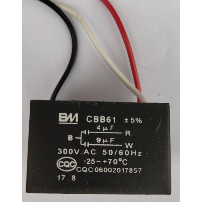 Fan Capacitor 3 Wire Cbb61 Ee, Ceiling Fan Capacitor 3 Wire 4uf