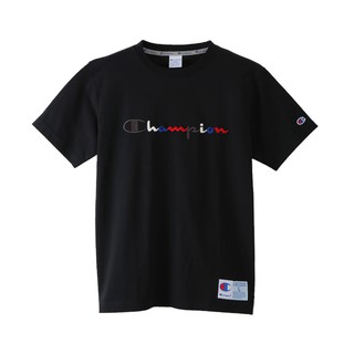 champion rainbow logo tee