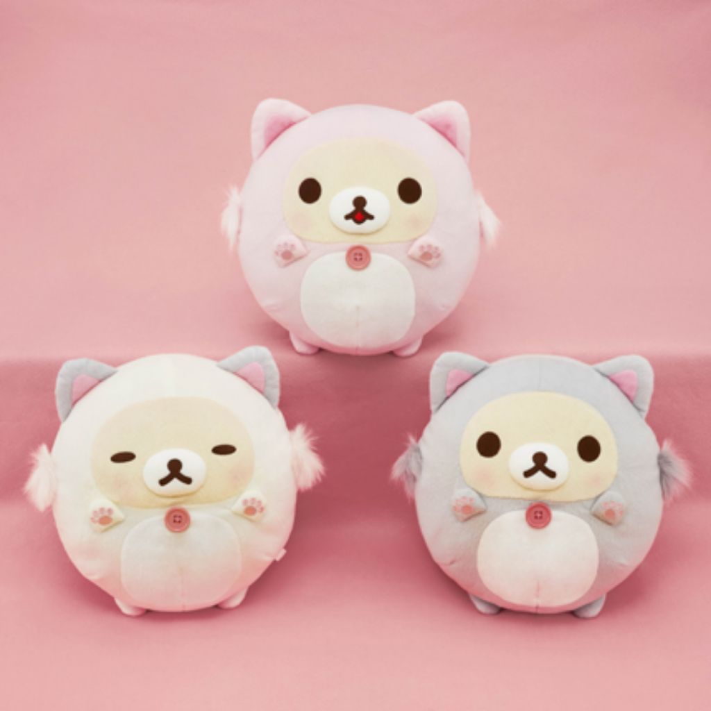 rilakkuma round plush