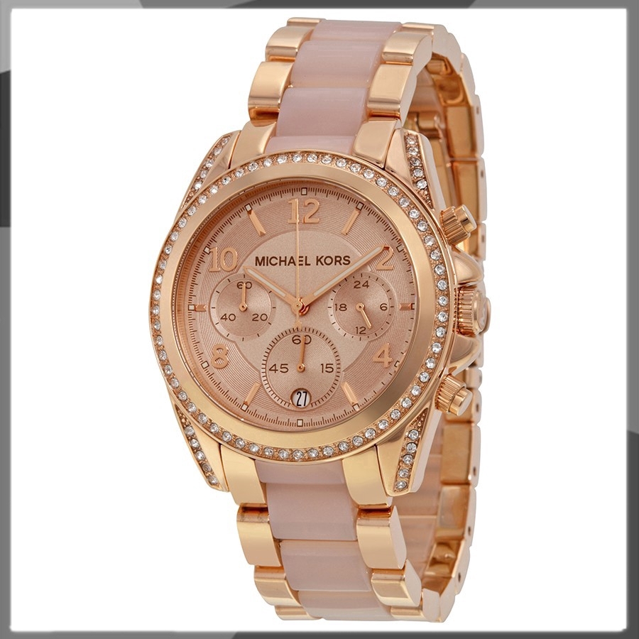 michael kors female gold watch