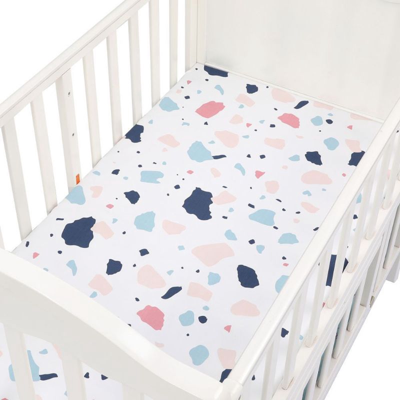 infant crib and changing table