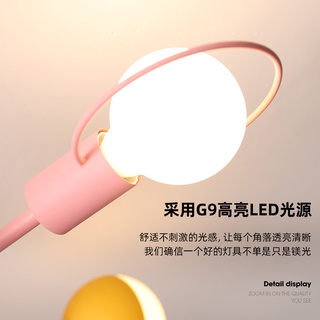 3-Color Kids Room Ceiling Light Led Bedroom Lights Boys Girls Cartoon chandelier Modern Simple Room pendant lights #3
