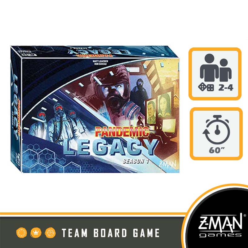 Pandemic Legacy Season 1 (Blue) Shopee Singapore