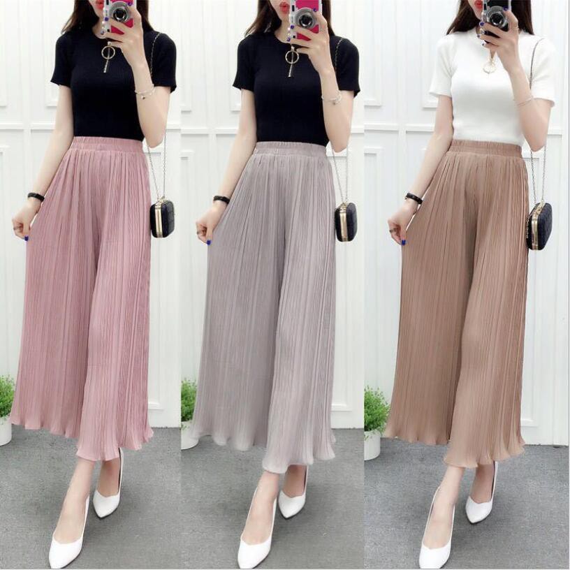 palazzo pants pleated