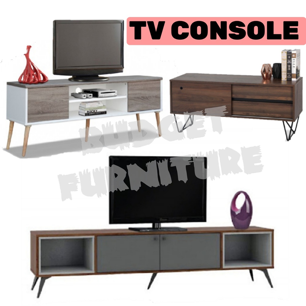 6ft Tv Console Tv Cabinet Nice And Simple Shopee Singapore