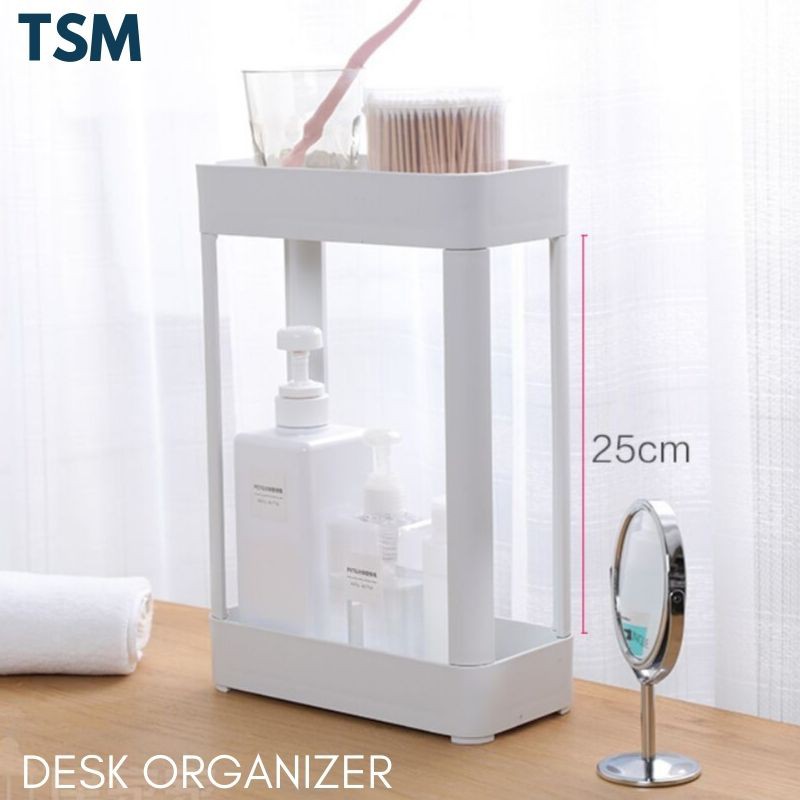 Tsm 2 Tier Rack Table Bathroom Makeup Muji Quality Pp Grade