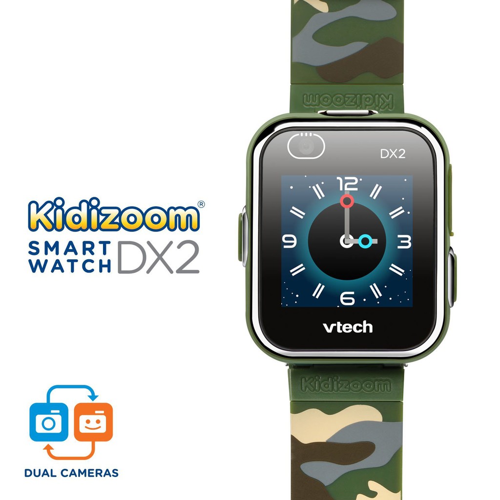 vtech kidizoom smartwatch dx2 camouflage