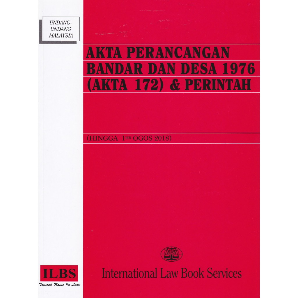 Akta Perancangan Bandar Dan Desa 1976 (Akta 172 ...