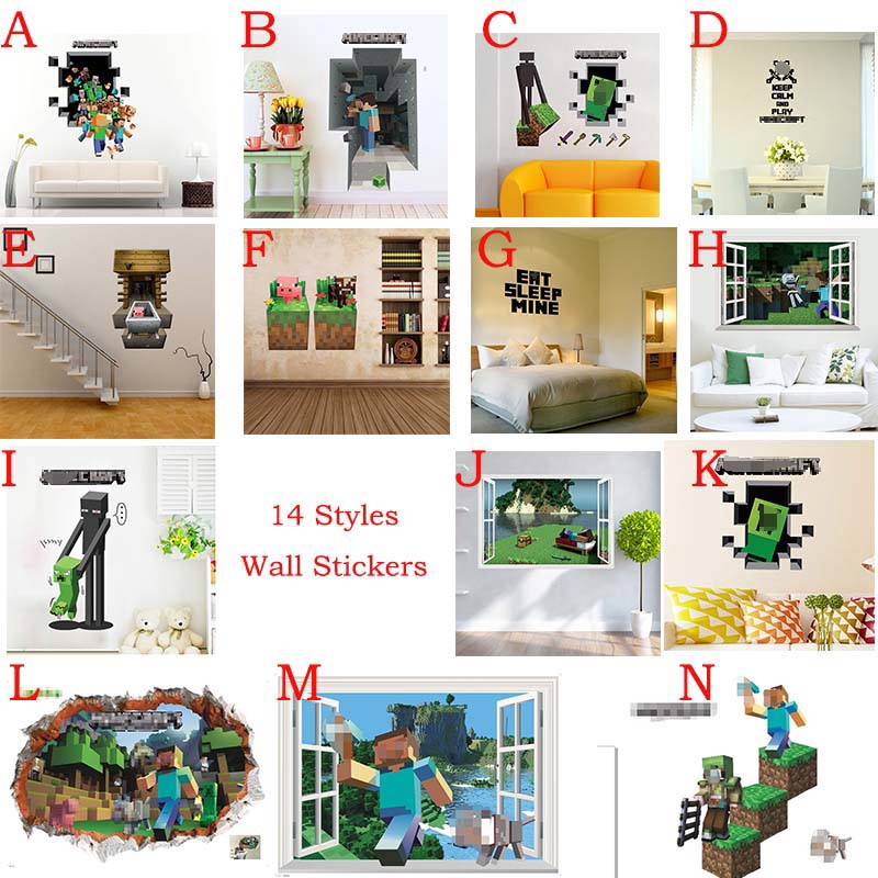 minecraft ideas for kids rooms