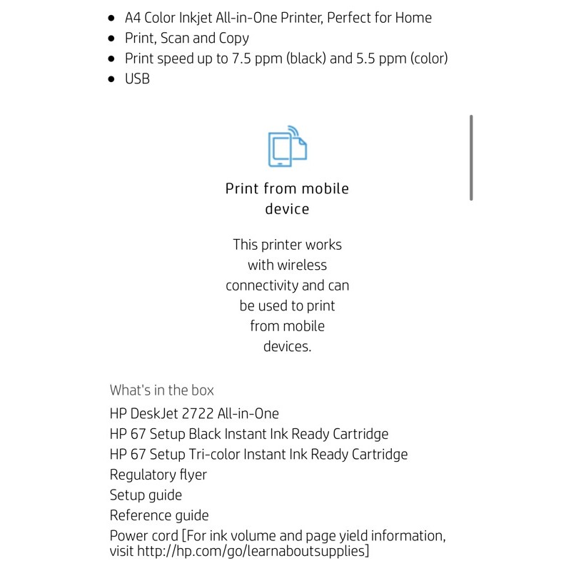 hp 67 setup black ink cartridge