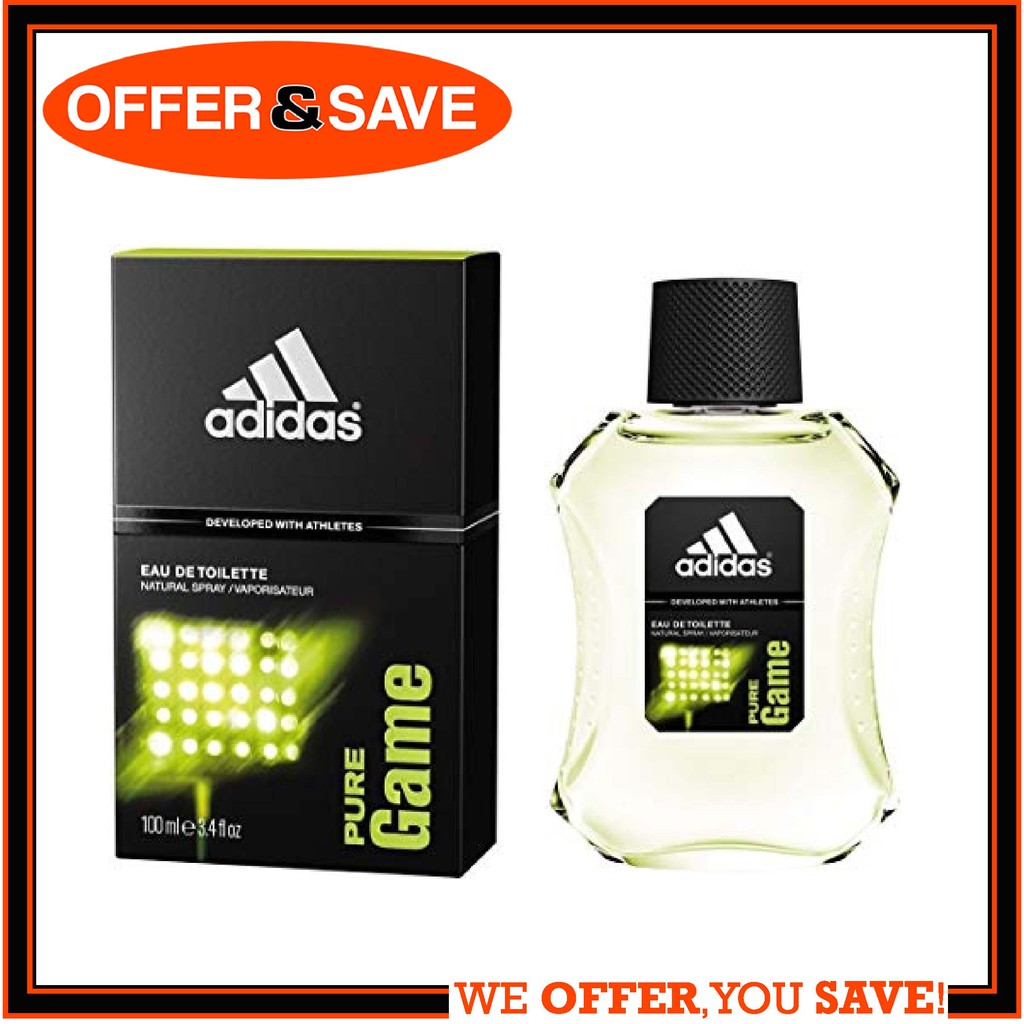 Adidas Perfume for Men EDT 100ml Pure Game Shopee Singapore