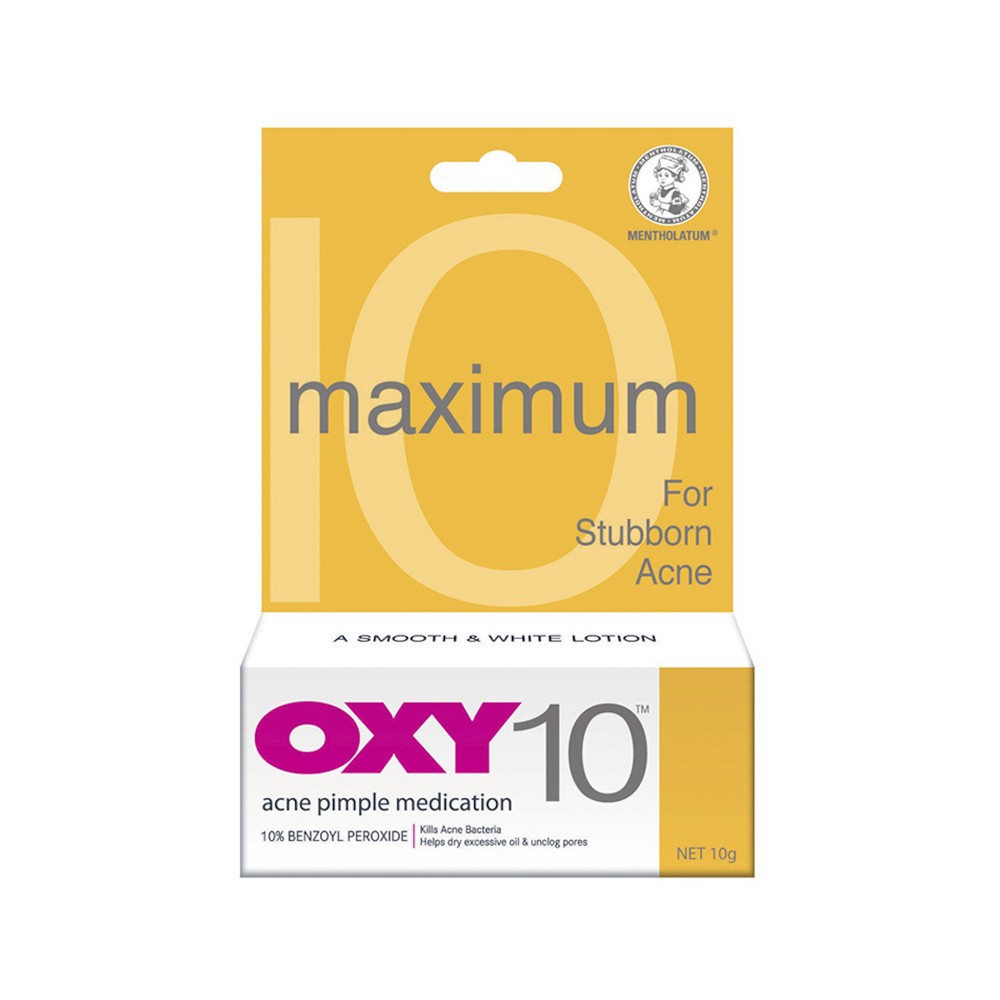 Shop Malaysia Oxy 10 Acne Pimple Medication 10g 12 21 Shopee Singapore