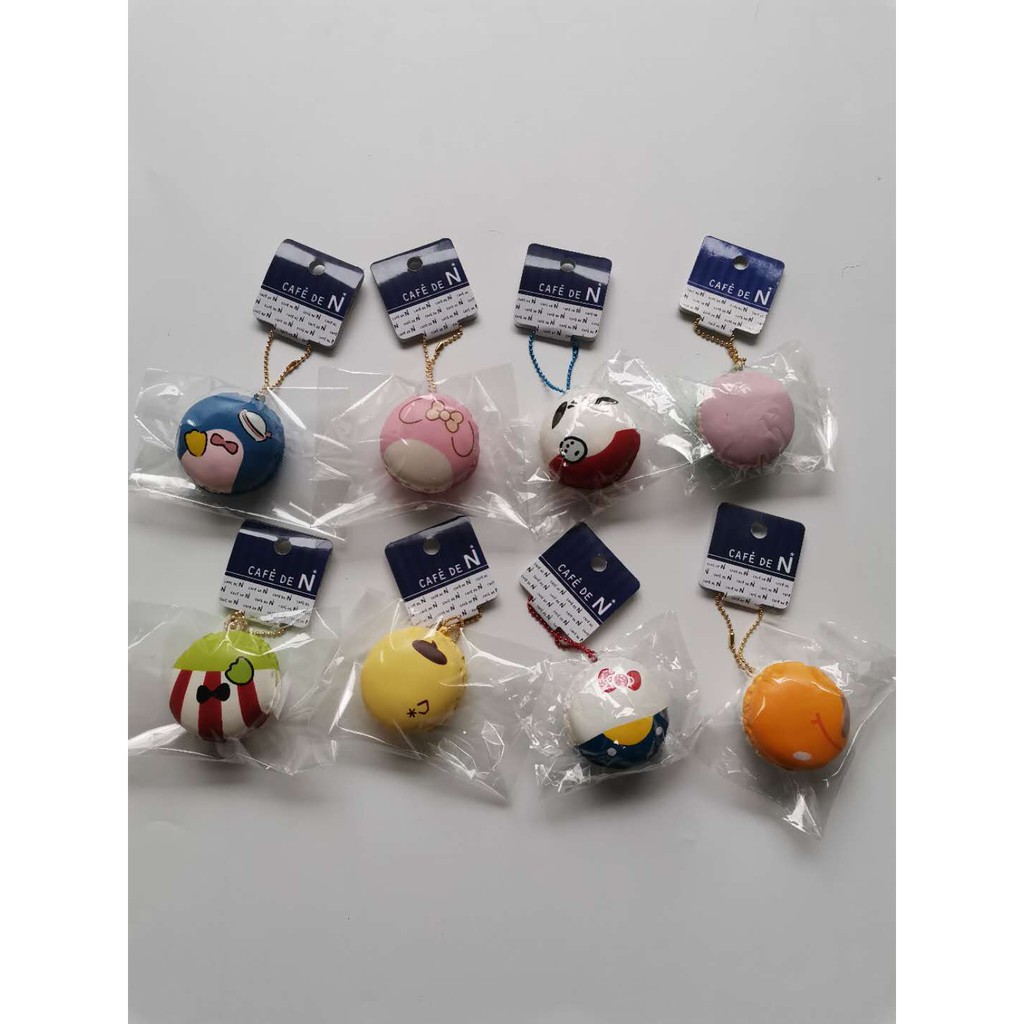 Ready Stock Newest Cute Macaron Squishy Anti Stress Slow Rising Toys Without Mini Plastic Shopee Singapore