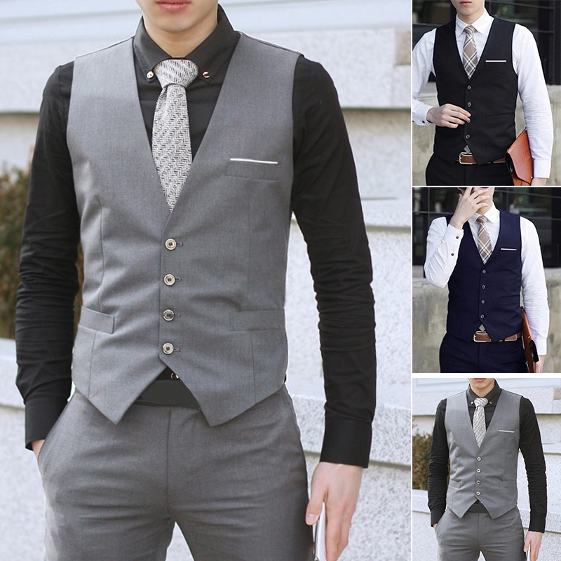 business casual vest mens