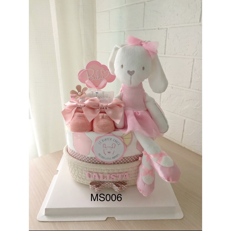 Mini Signature Diaper Cake (MS006) Baby Hamper for Newborn, Full Month