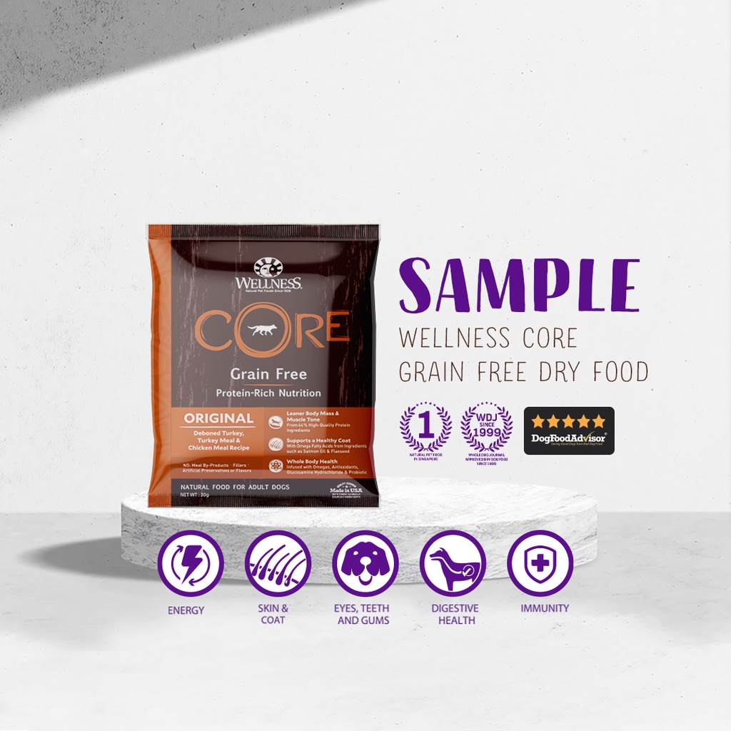 [Sample] Wellness CORE Grain Free Dry Dog Food