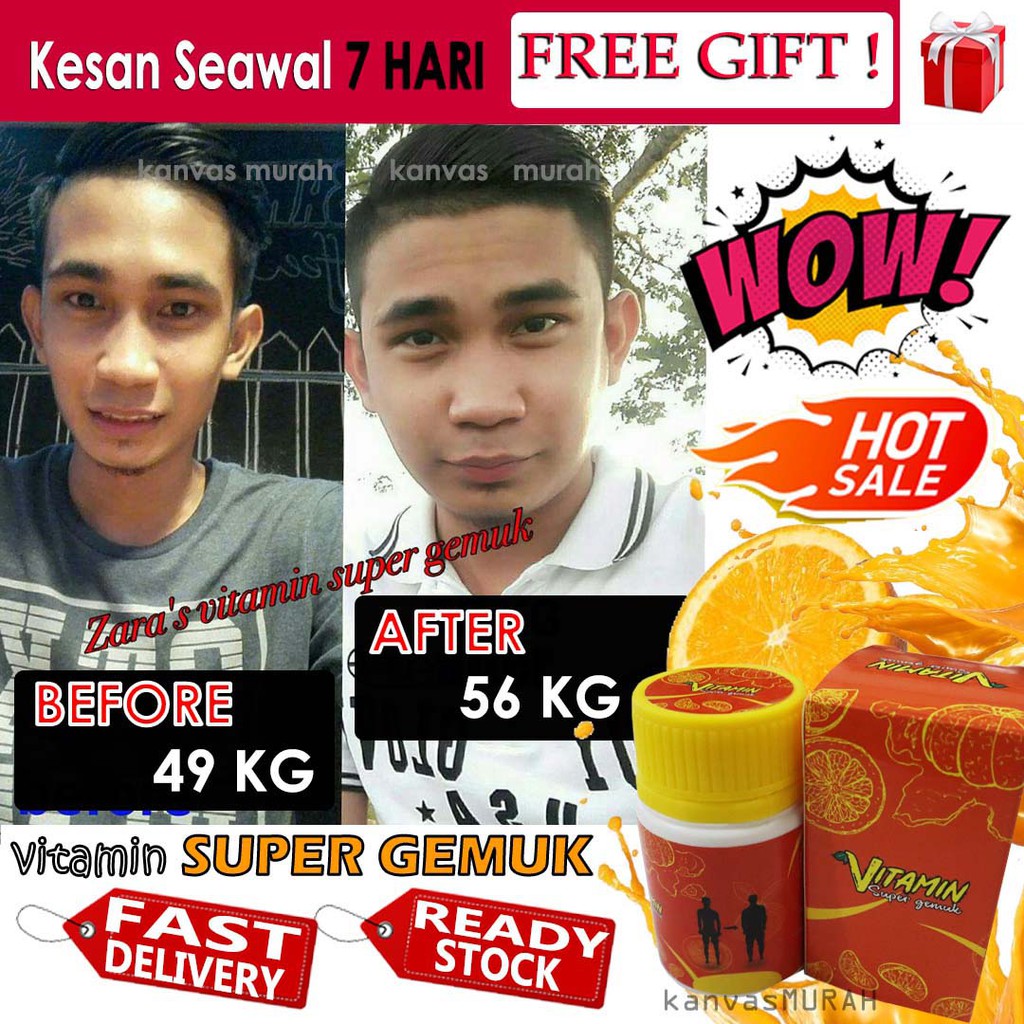 Vitamin Super Fat Medicine Fat Weight Gain Vitamins For Increase Weights Increase The Eat Jam Shopee Singapore