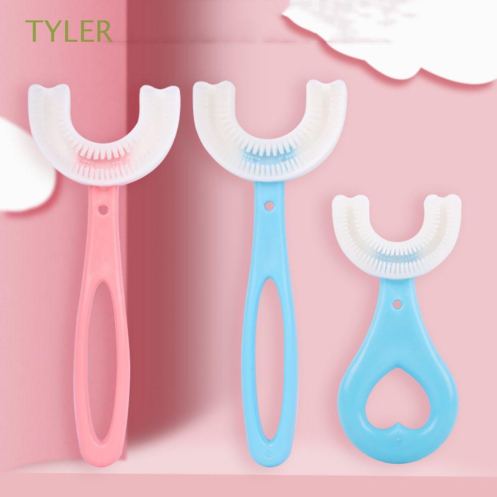 TYLER Convenient UShape Toothbrushes Manual Teeth Cleaning Brushes