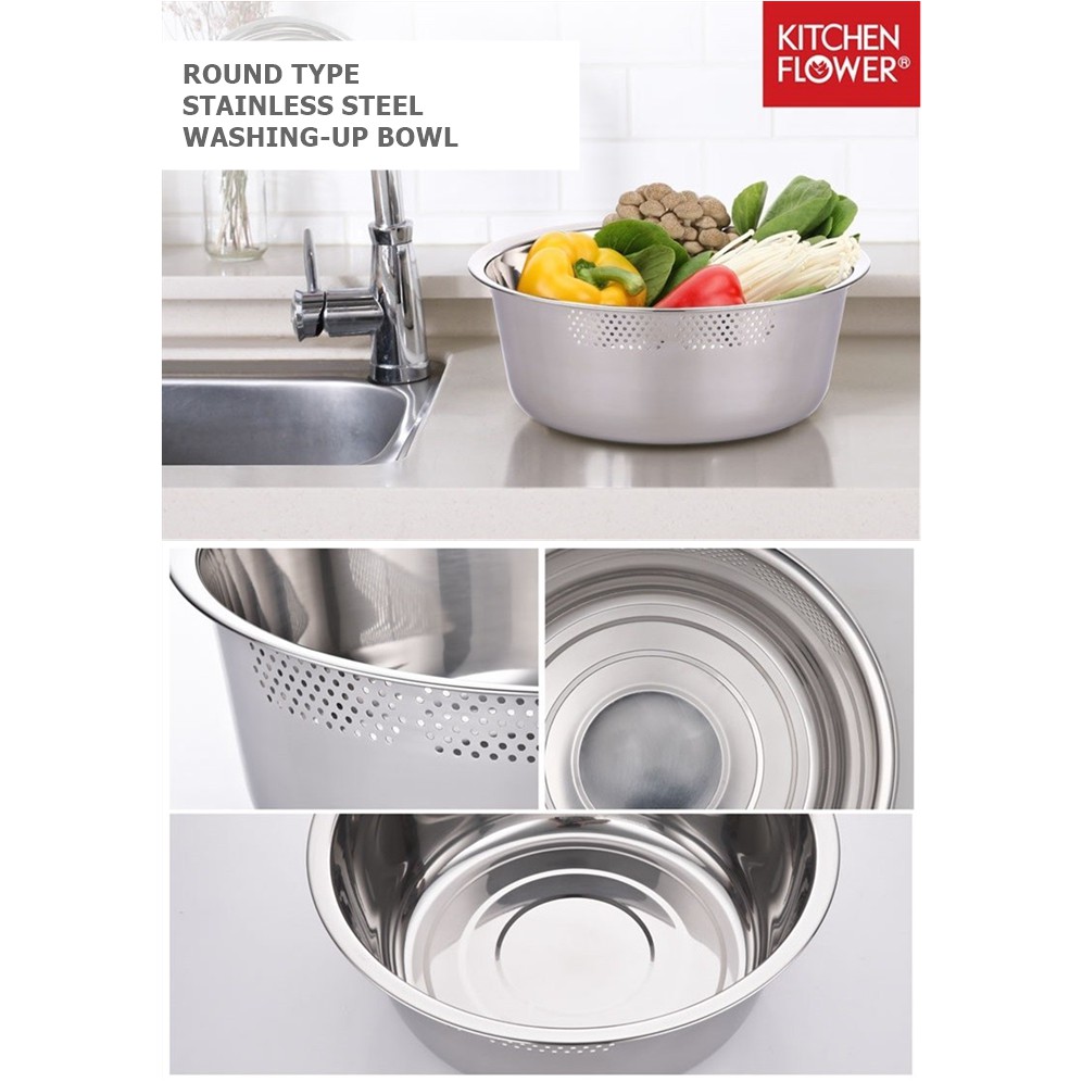 stainless steel washing up bowl