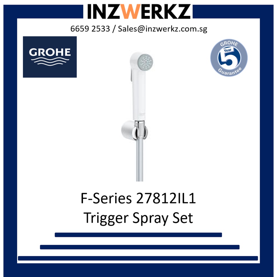 Grohe 27812IL1 TEMPESTAF Hand / Trigger / Bidet / Toilet Spray