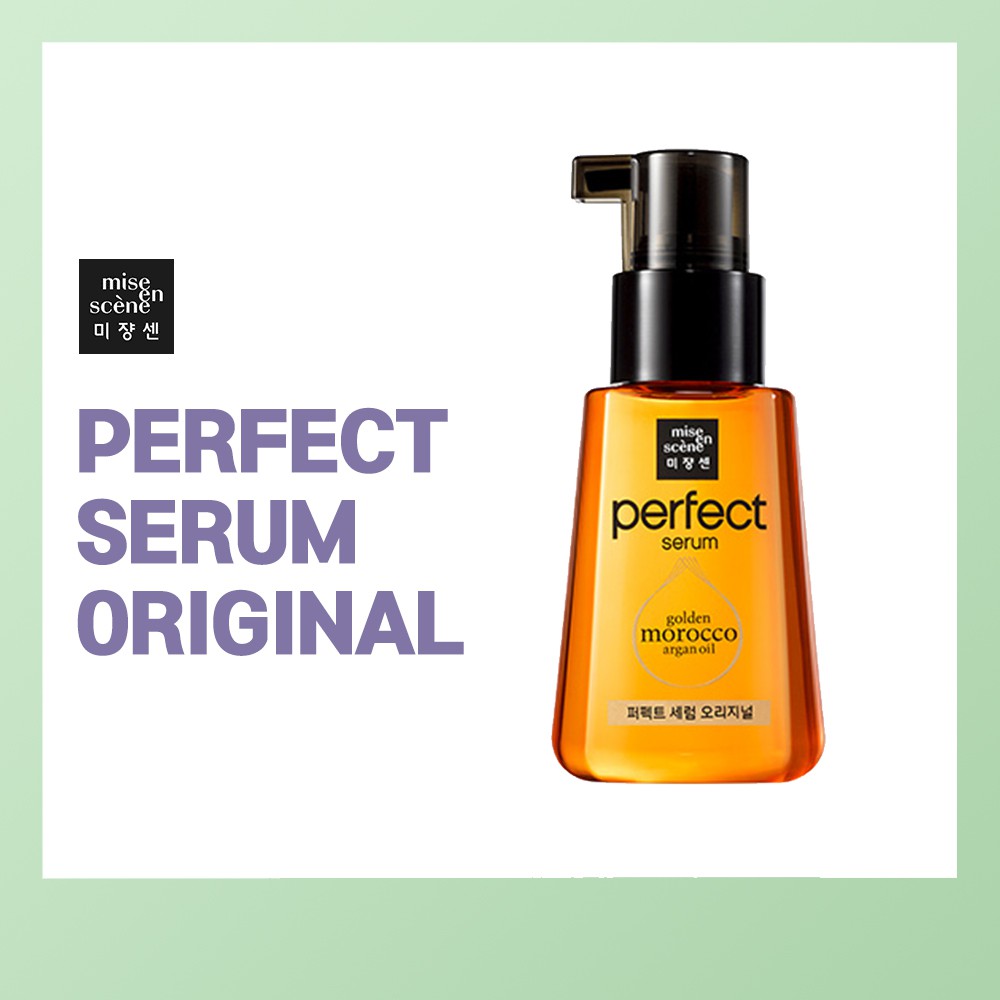 Mise En Scene New Perfect Serum Original Ml Shopee Singapore