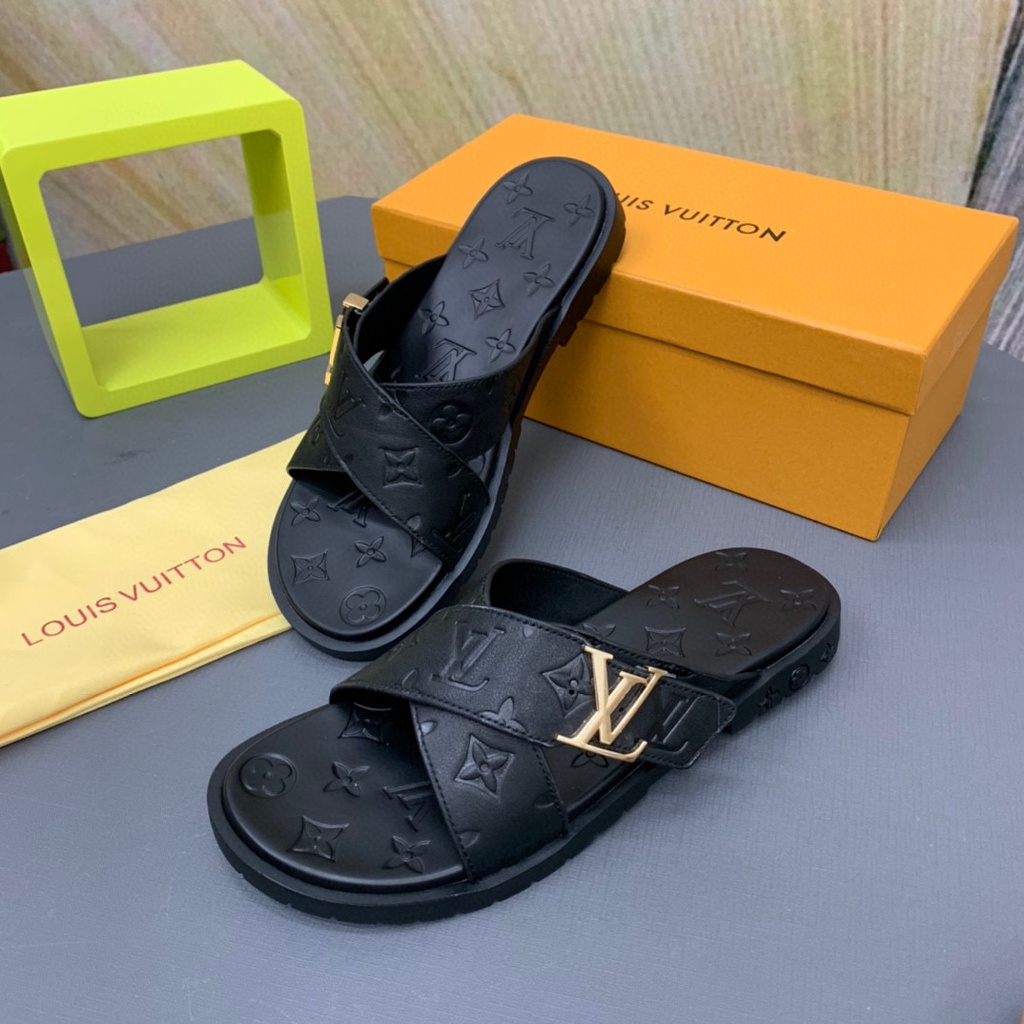 lv sandals men