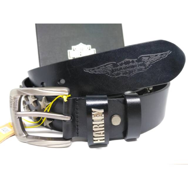 harley davidson mens leather belts