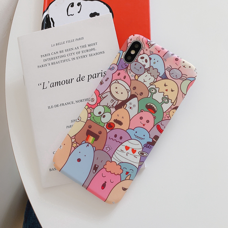 Oppo A7 A7x Ax7 Pro A5s Ax5s Ax5 Ax3s A3 Phone Case Cute Cartoon Comic Alien Pattern Hard Pc Cover Shopee Singapore