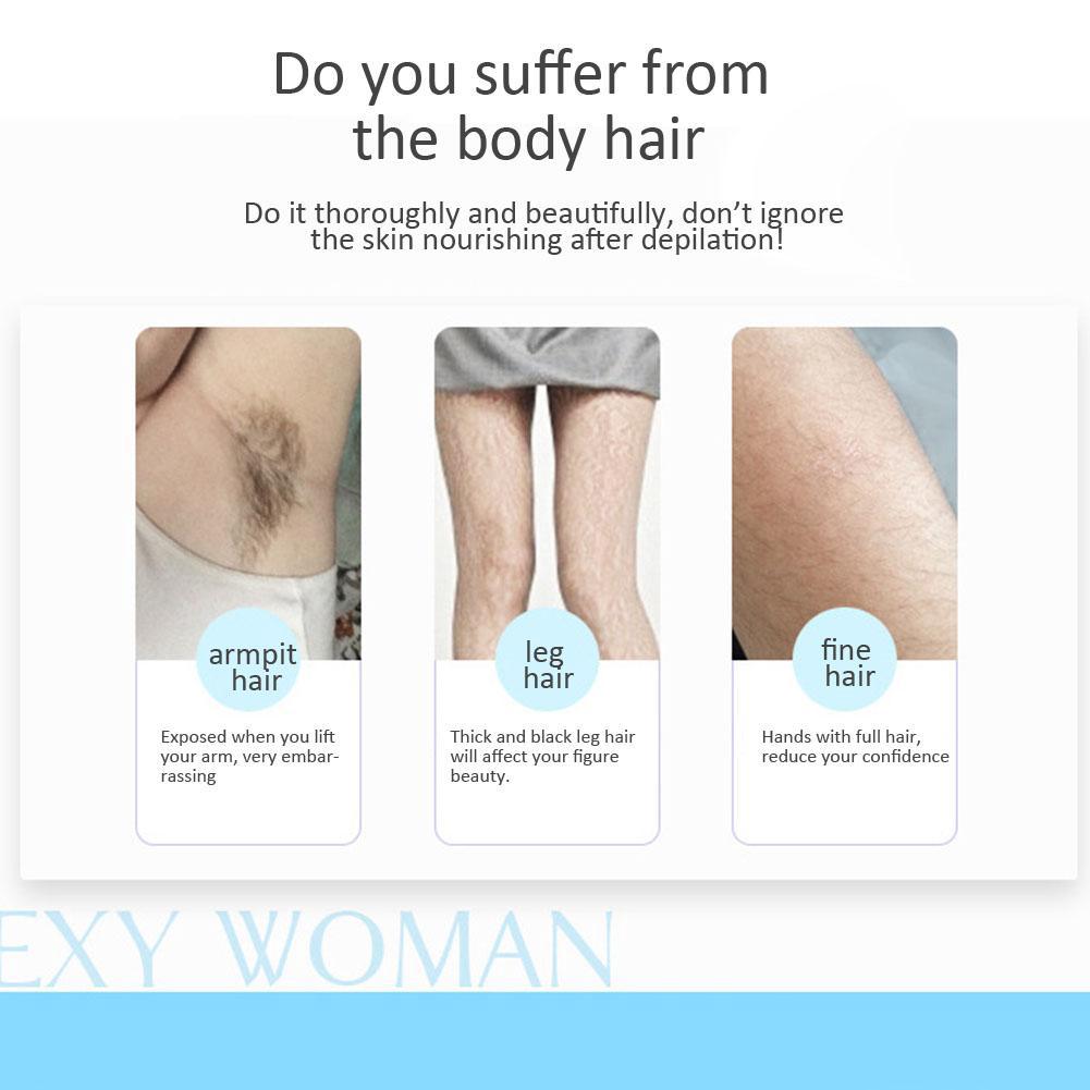 60ml Men Removal Depilatory Cream Hair Armpit Leg Body Beauty Arm