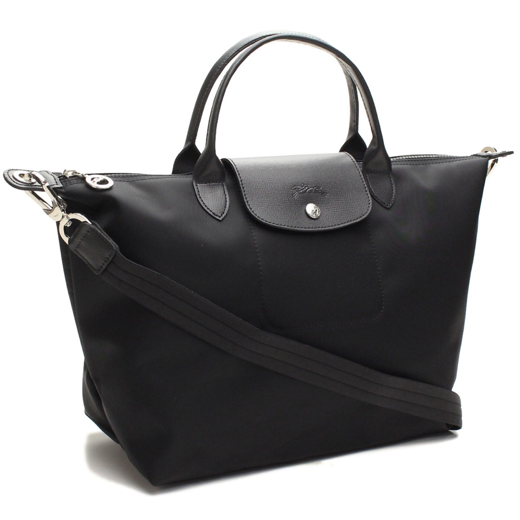 Longchamp Le Pliage Neo tote 1512 small black | Shopee Singapore