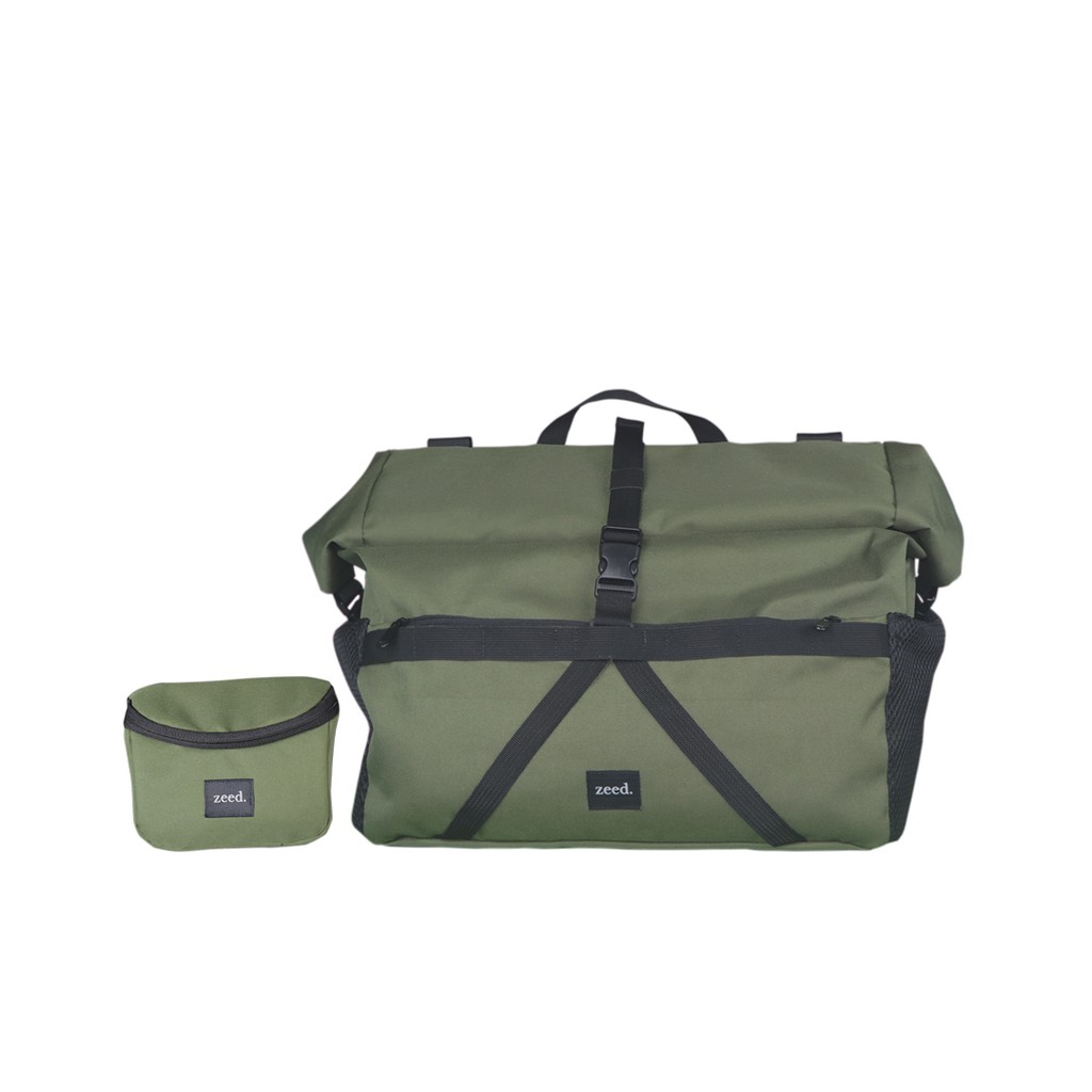 zeed front block bag