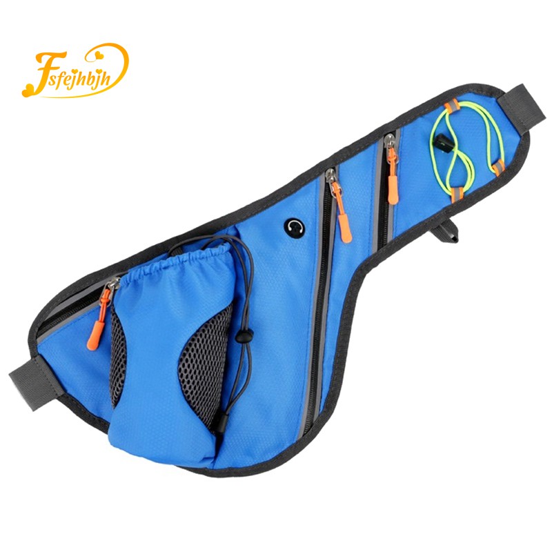 running fanny pack with water bottle