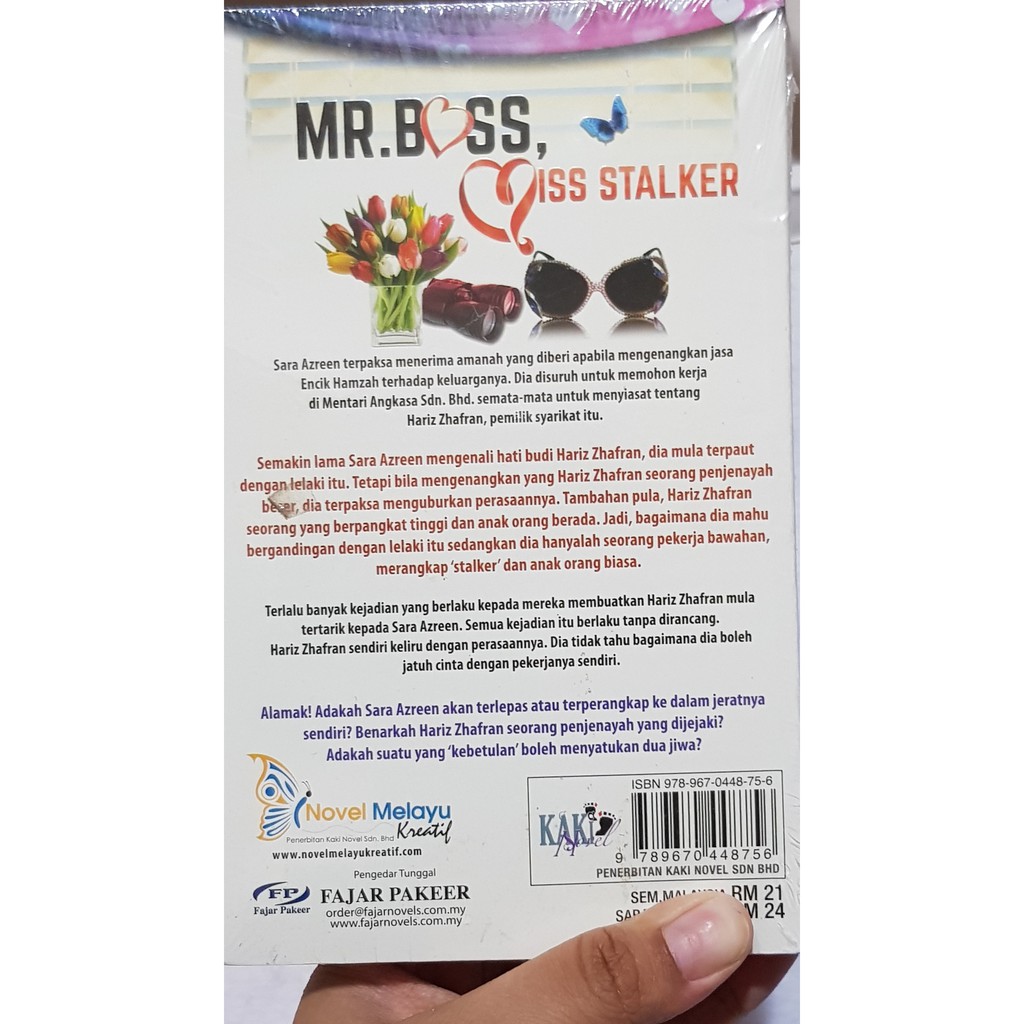 Mr Boss Miss Stalker By Aesya Azahar Shopee Singapore